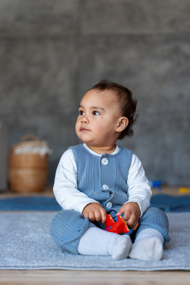 A photo of a child