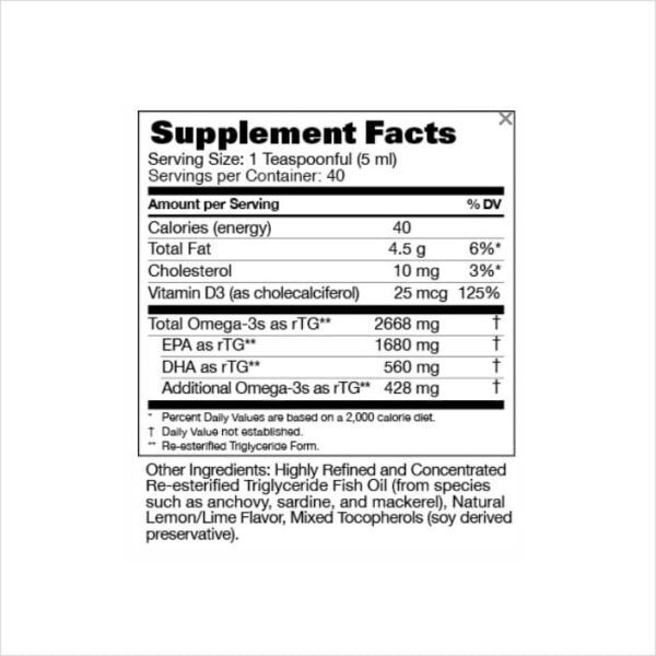 PRN® Omega-3 Essentials High Potency Liquid - Image 2